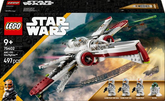 LEGO Star Wars™ ARC-170 Starfighter™ bouw 75402
