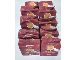 koffiepads extra strong gwoon - geschikt voor senseo® - multipak 10x 36 stuks