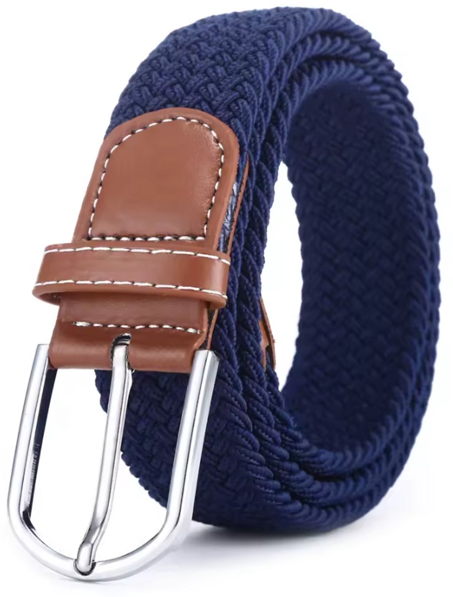 LOUZIR Unisex Broekriem Blauw 105 cm