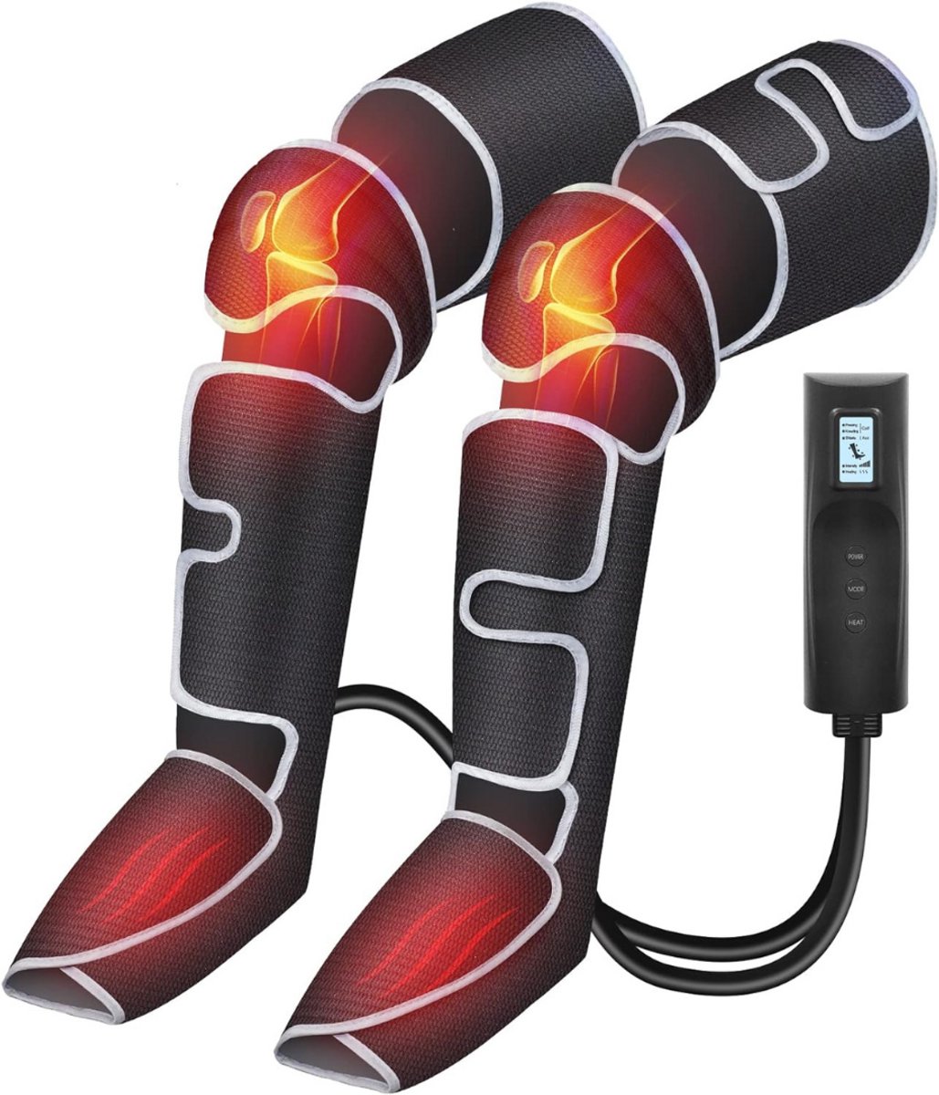 ApexArte® Beenmassage Apparaat - Voetmassage apparaat Bloedsomloop - Spier Herstel - Zwart