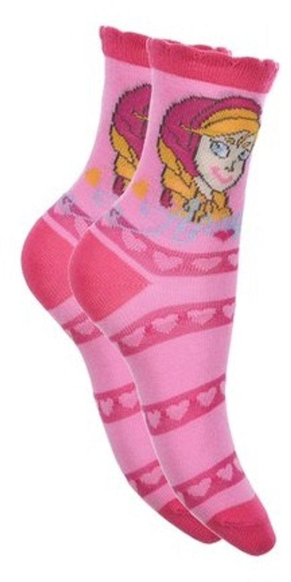 Disney Frozen -sokken Disney Frozen Anna - roze - maat 31/34
