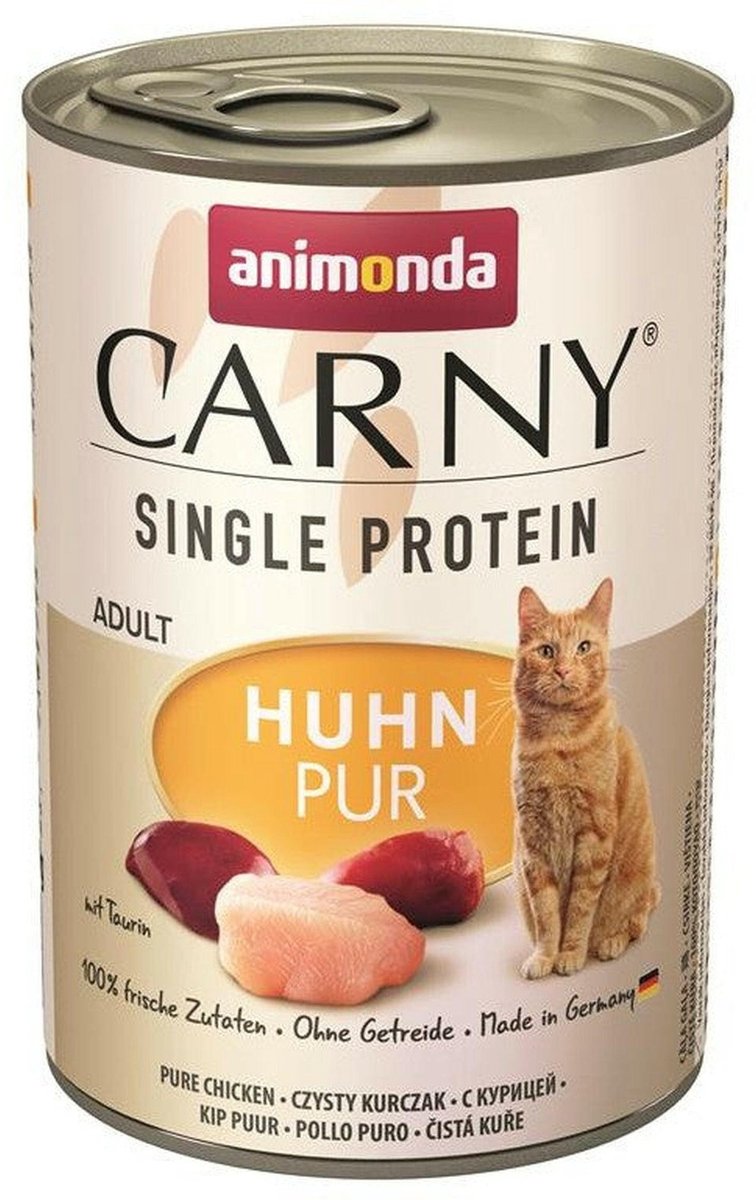 Animonda Animonda Kattenvoer Adult Enkelvoudig Eiwit 6x400g - Puur Kip