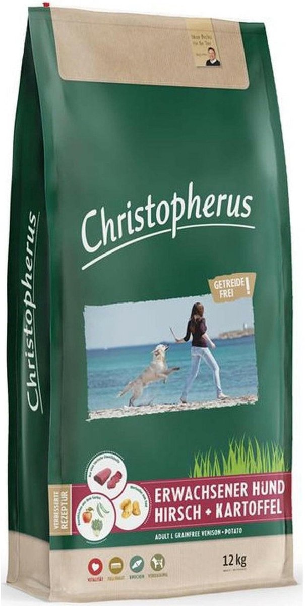 Christopherus Allco Christopherus hertenvlees en aardappelen - 12kg