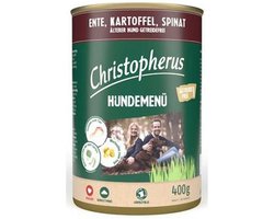 Christopherus hondenmenu senior 6x400g - eend, aardappel