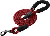 Laisse pour chien confortable avec poignée rembourrée - Laisse pour chien en nylon robuste - Riem pour Chiens