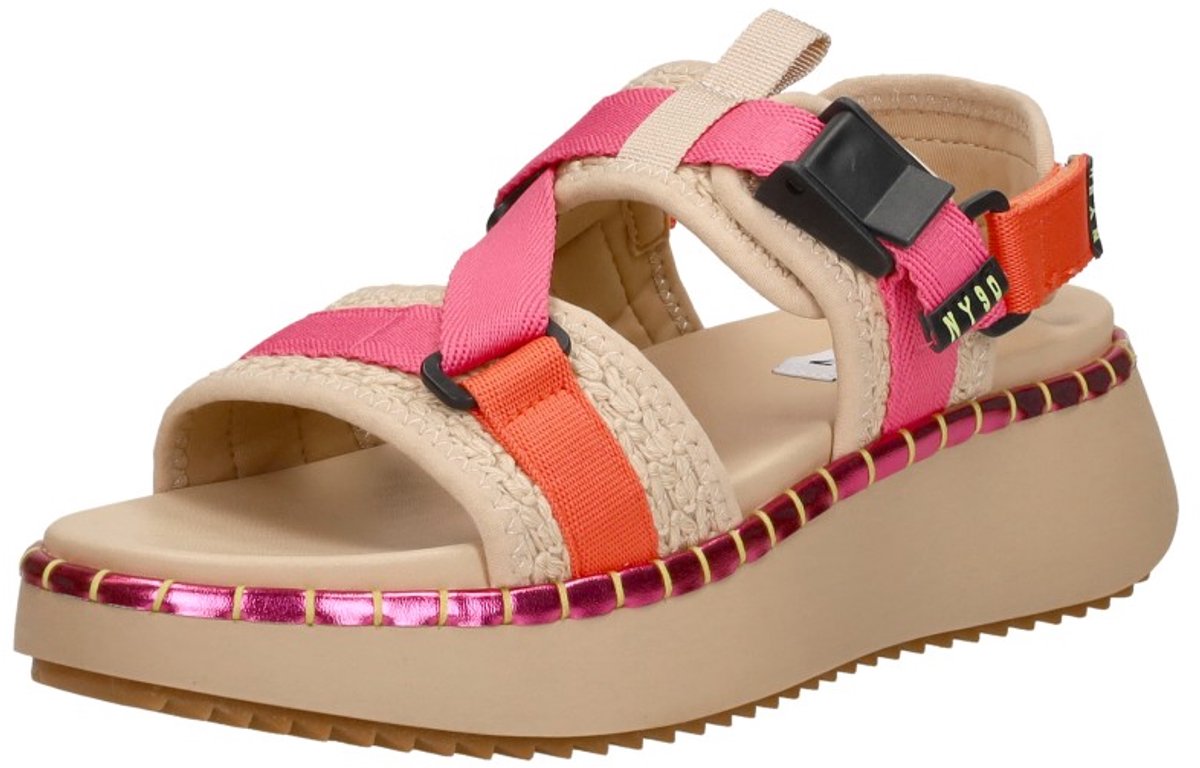 Steve Madden Decorum Sandalen Plat - fuchsia - Maat 38 — cadeau in Mode & Accessoires - foto 3
