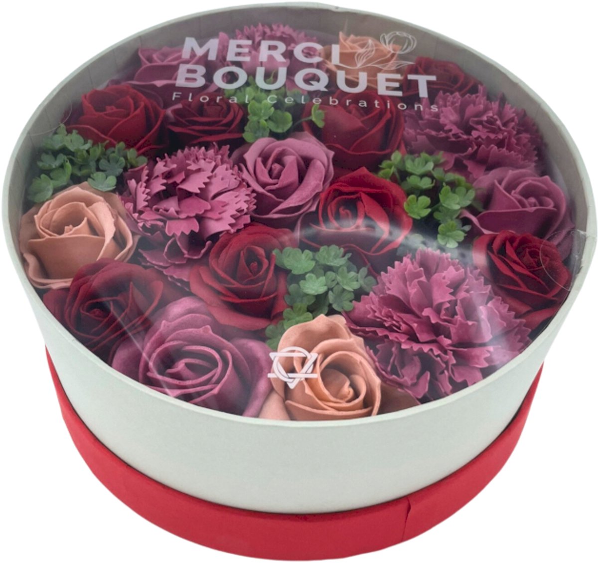 Ronde doos - Vintage rozen - Zeeprozen