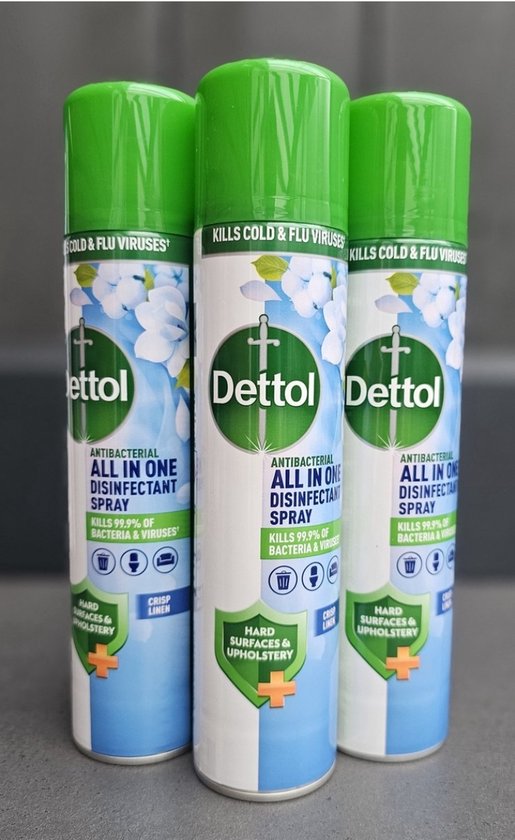 Dettol All In One Disinfectant Spray, Crisp Linen - 400 Ml Price In - View #8