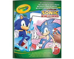 Crayola - Kleurboek - Sonic Kleurboek Met Stickers