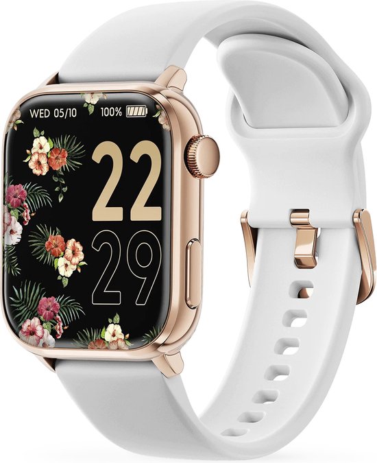 Montre Ice Watch Ice Smart 2.0 - Or Gold 022537 - Siliconen - Wit - Ø 40 mm