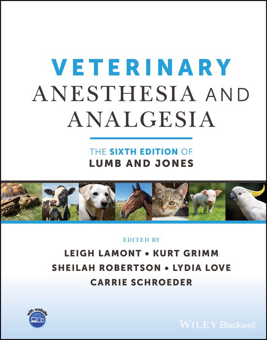 Veterinary Anesthesia and Analgesia, The 6th Edition of Lumb ... - cover