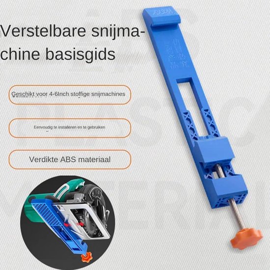 Foto: Base guide for cutting machine accurate woodworking edge tool with adjustable positioner saw milling positioning clamp electric circular saw accessories for precision cutting home improvement 