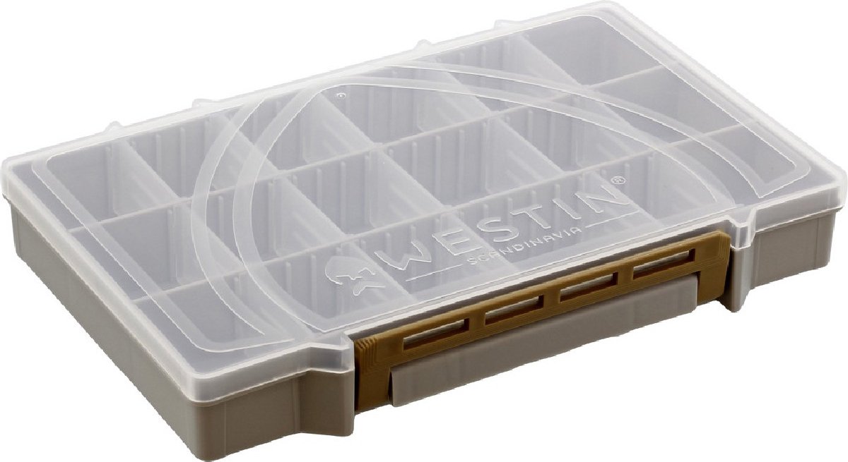 Westin W3 S4 Visgereibox Transparant 25 x 16.5 x 3.6 cm