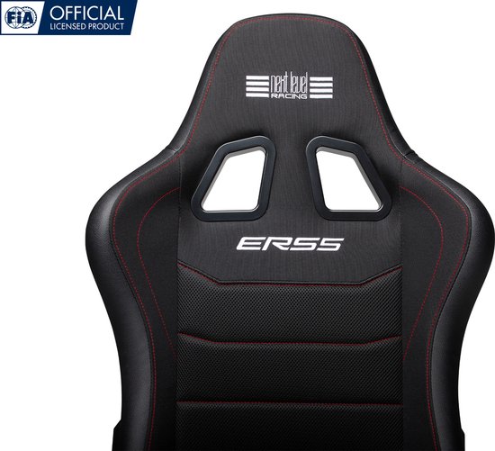 Next Level Racing - ERS5 Elite Racing Stoel - Verstelbare Rugleuning - Stof & Simaero Mesh - Zwart van Merkloos — afbeelding 4