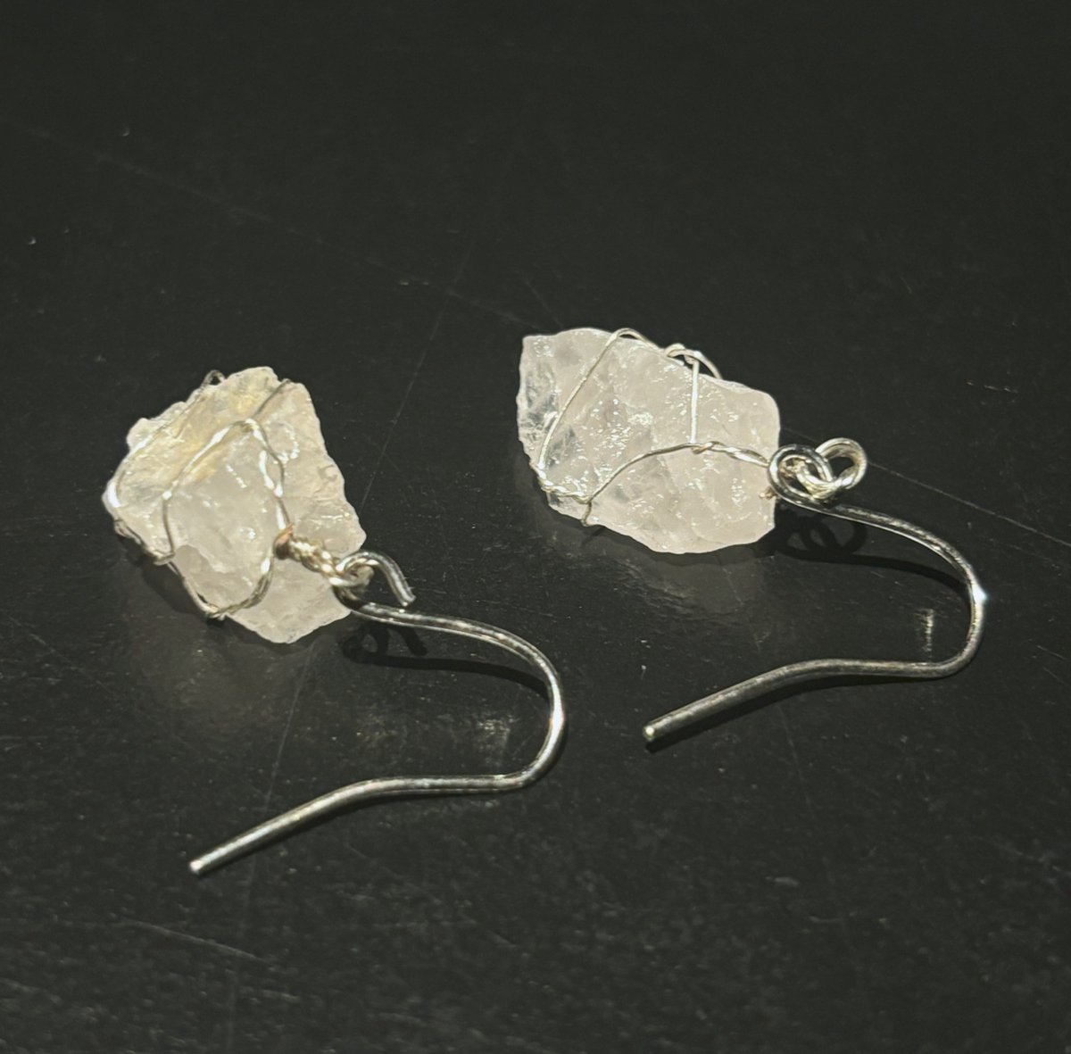 No-Fade Natuurlijke Rozenkwarts Edelsteen Oorbellen Sieraden Voor Dames En Heren