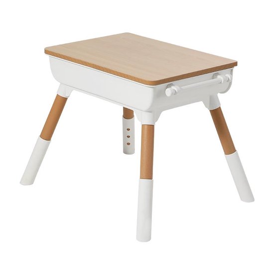 Kinderbureau,Kinderstoel,Verstelbaar meubilair,Speeltafel met stoel,Opbergtafel voor kinderen,Multifunctioneel kindermeubilair,Modern design kinderset, Bureau en stoel set voor kinderen,Voor 2 Kinderen van Merkloos — afbeelding 5