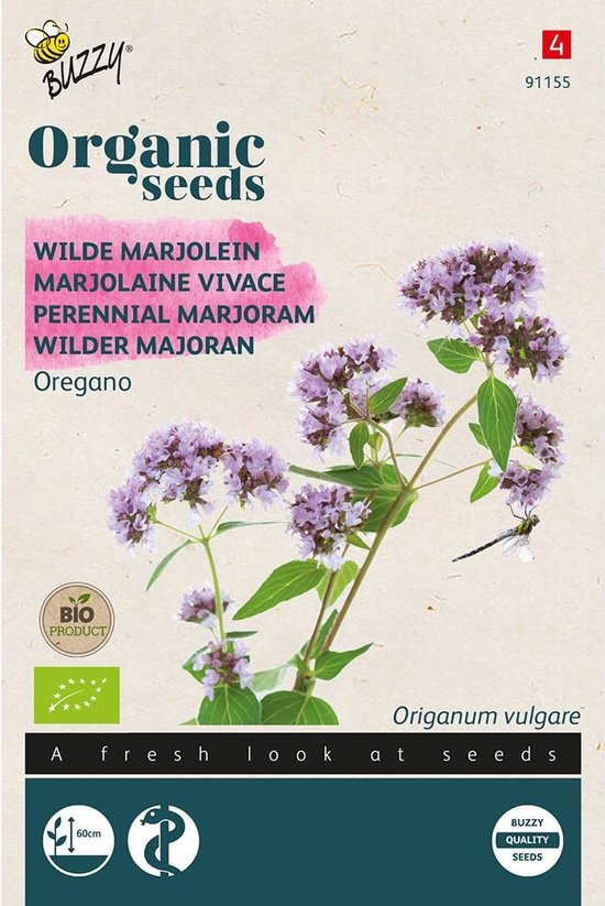 Biologische oregano zaden