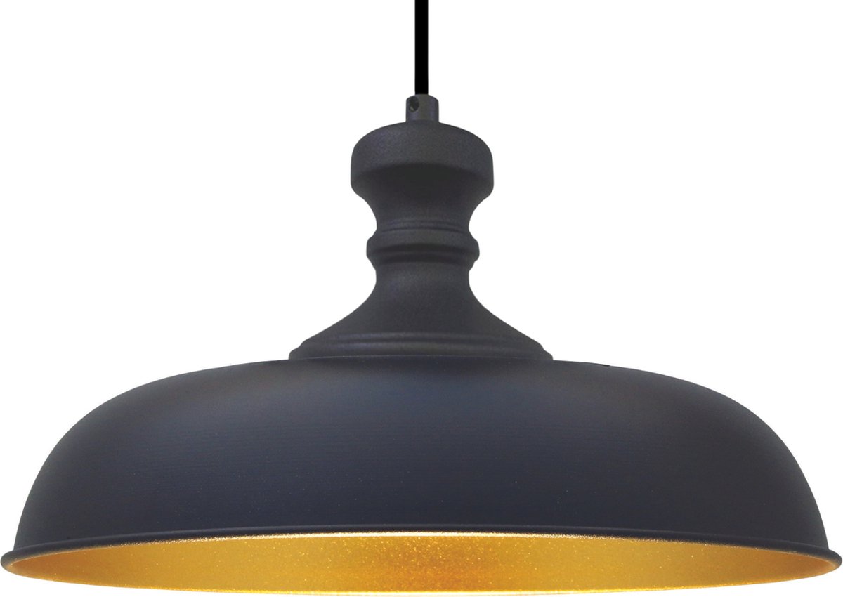 Bamyum Hanglamp Vintage Industrieel Nota Keukenlamp Zwart Hangend Vintage