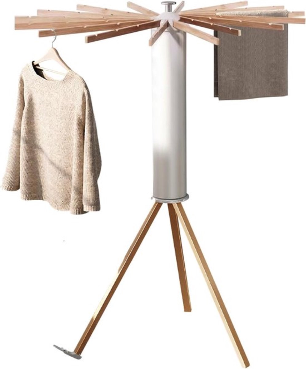 Statief Kleding Airer, Opvouwbare Hoge Capaciteit Kleding Airer, Draagbare Kleding Airer Binnen/buiten, Ruimtebesparend, Balkon, Slaapkamer, Huishouden