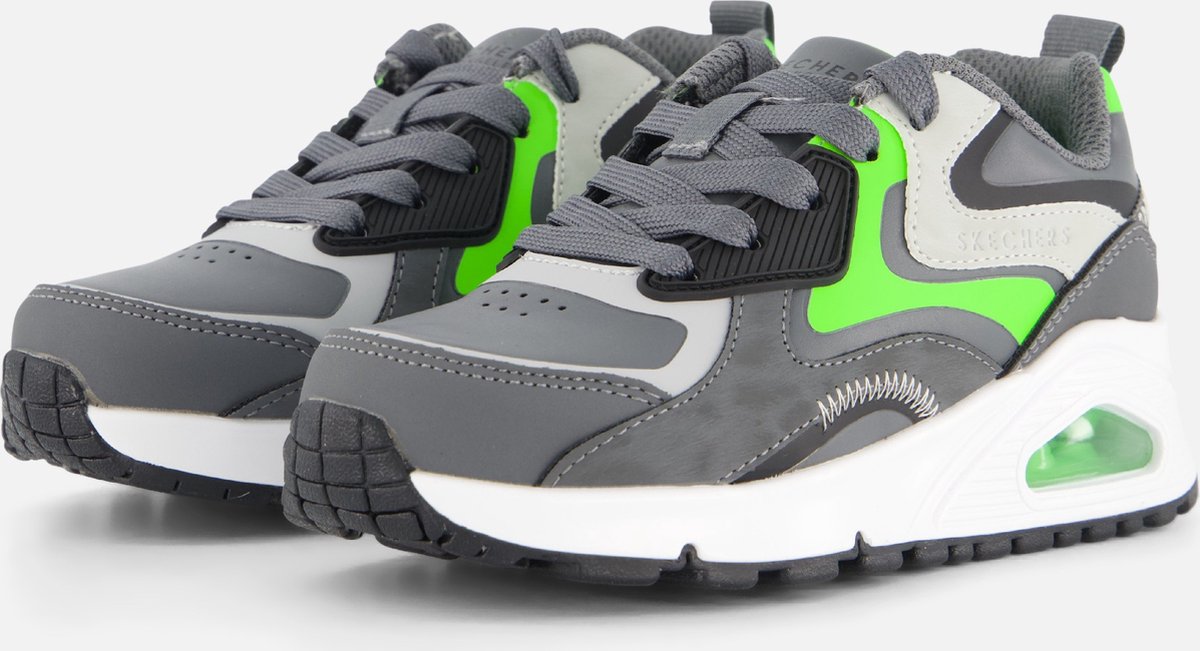 Skechers UNO GEN1 - COLOR SURGE Jongens Sneakers - Charcoal