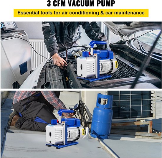 Vevor - Vacuümpomp - Koelmiddel Vacuümpomp - Koelmiddel Gereedschap