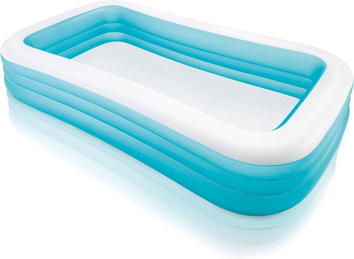 Intex Swim Center Family Pool - Opblaaszwembad - 262 x 175 x 56 cm