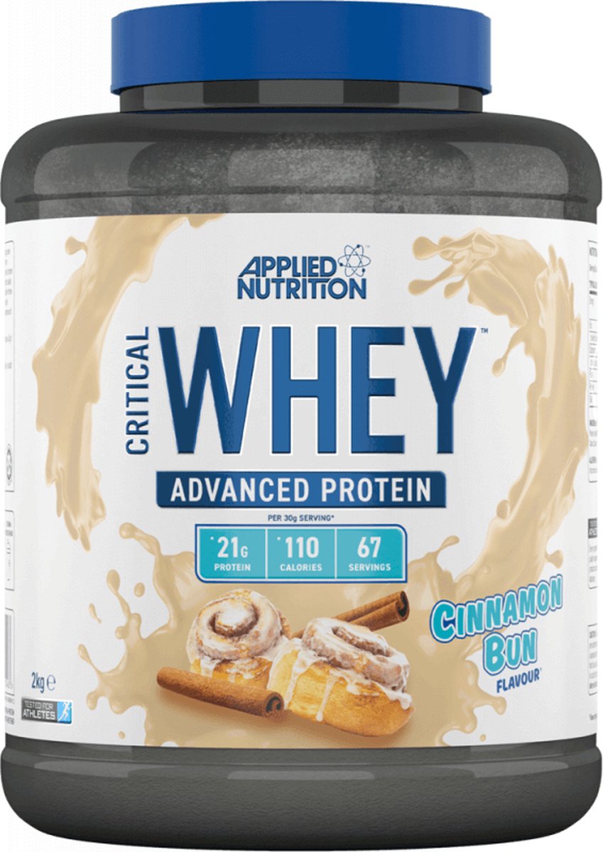 Goedkoopste Critical Whey 2000gr Cinnamon Bun