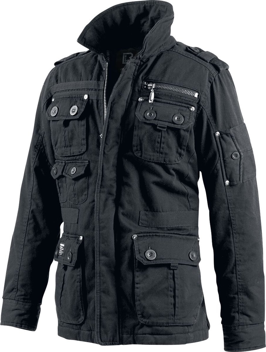 Brandit Platinum Vintage Heren Winterjas - zwart - M