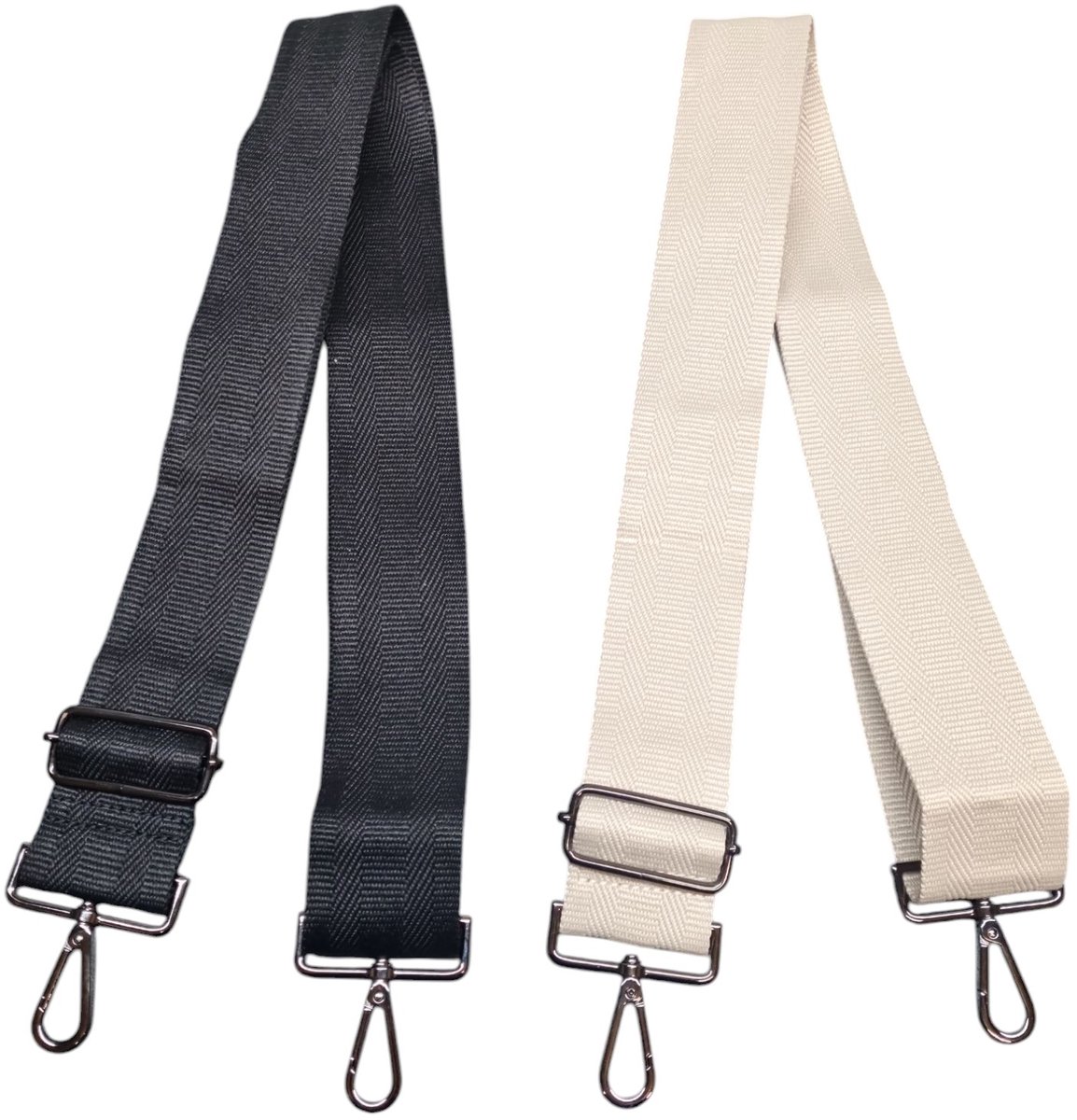 Duo Bag strap - Festival tassenriem - Schouderband - Schouderriem tas - Tassen riem - Tas hengsel - Tassen band - gitaar strap - cameratas band