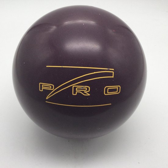 Boule de bowling Brunswick, ' Zone pro deep violet', boule réactive, 15 p, violet, 3