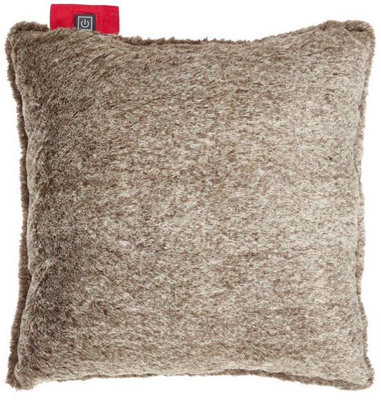 USB Warmtekussen – 45 × 45 cm – Bruin – 3 Warmtestanden