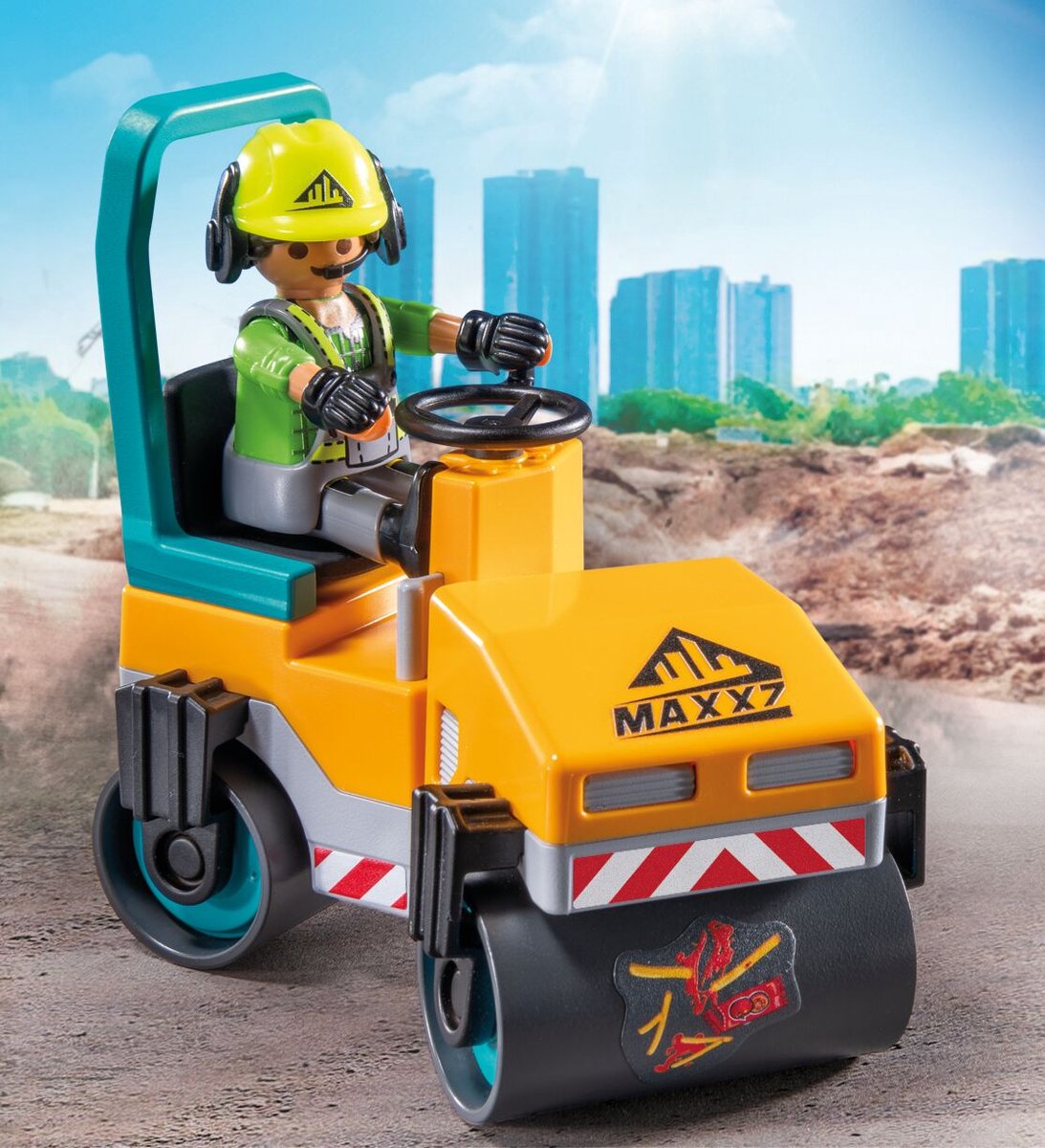 PLAYMOBIL Action Heroes Wegenbouw 71751 — afbeelding 6