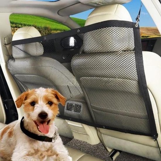 WiseGoods - Premium Veiligheidsnet Auto - Hondennet - Dierennet - Hondenrek  Auto - Net... | bol.com