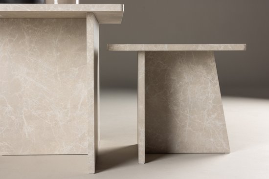 Table basse Sala beige.