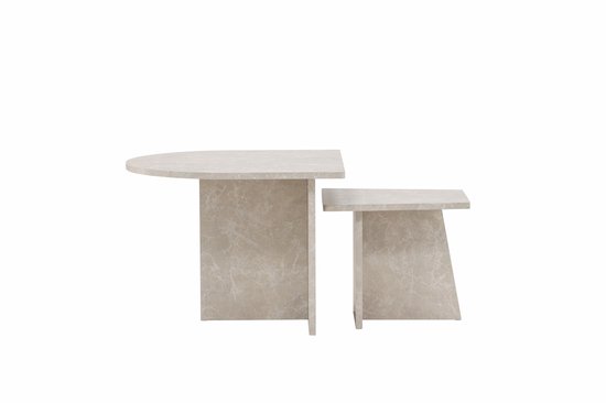 Table basse Sala beige.