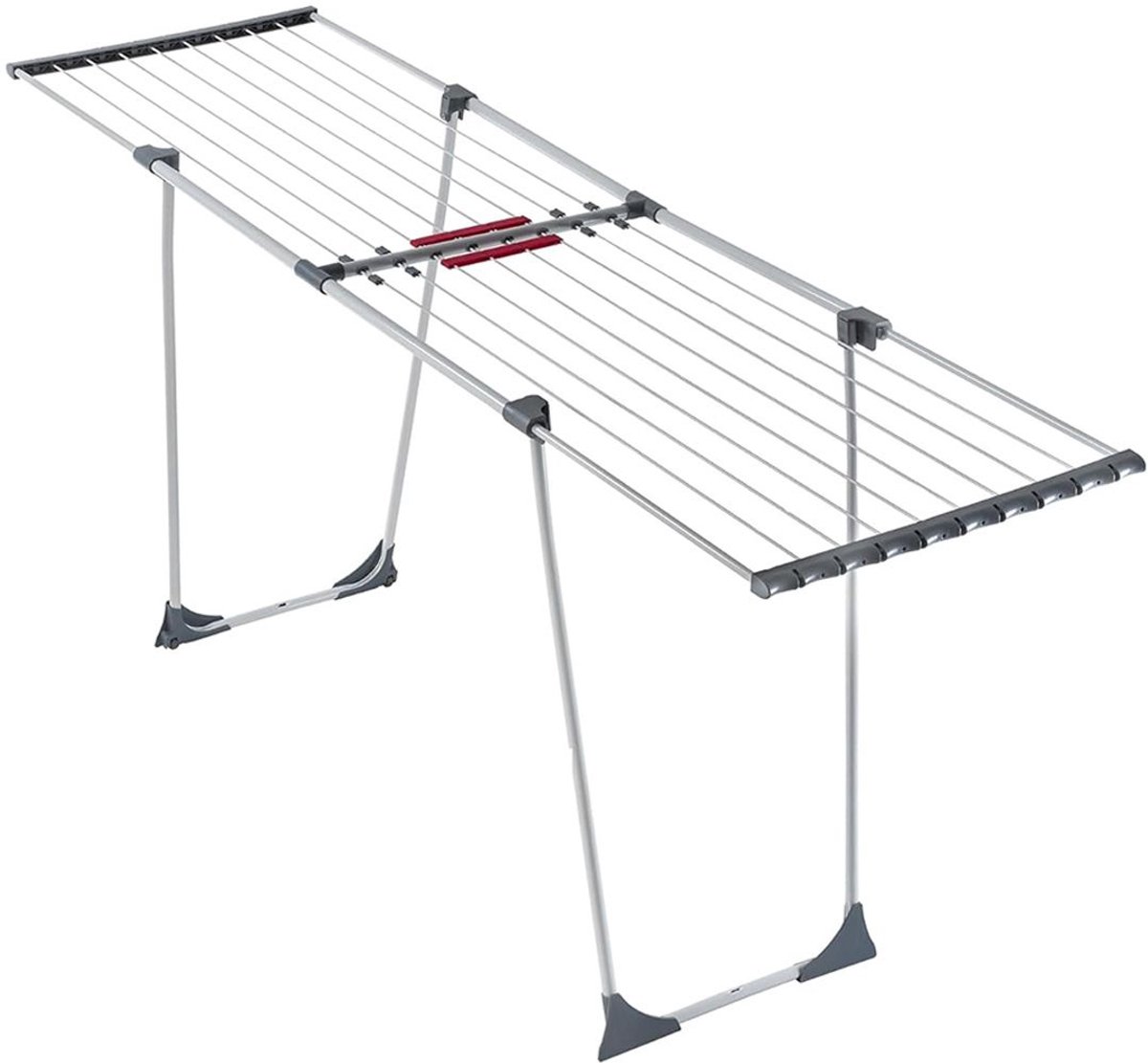 ApexArte® Wasrek Inklapbaar - Droogrek Staand - Wasdroger - Grijs