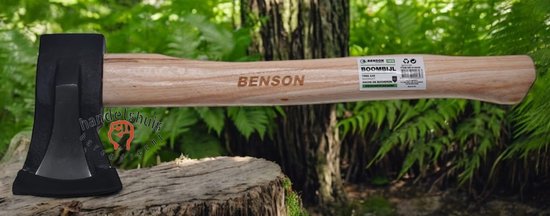 Boombijl BENSON - 1000 GRAM - Beukenhout - Staal van Benson — afbeelding 5