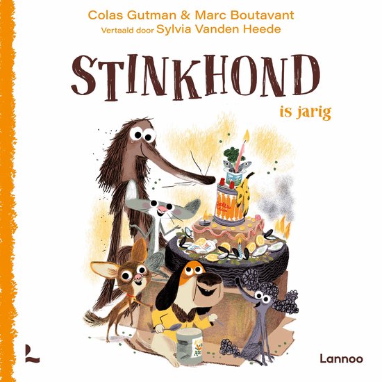 Stinkhond is jarig - cover