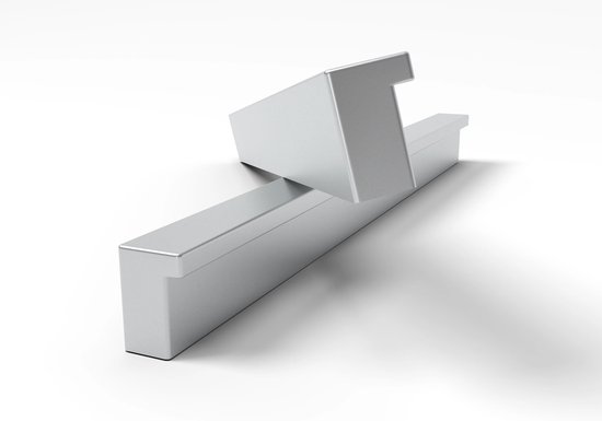 Schuifdeurkast LARA 01 – 2-deurs kledingkast met spiegel, legplanken en kledingroede – modern design – 150x200x61 cm - LARA 01 (Sonoma + Wit)