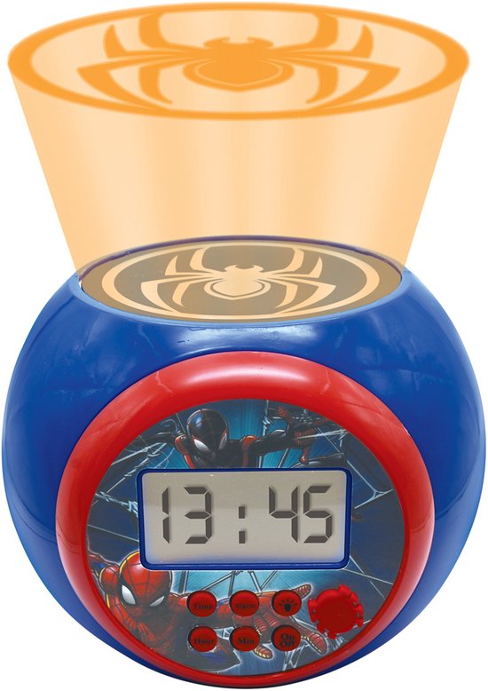 Spiderman Projector Alarmklok van Lexibook — afbeelding 2