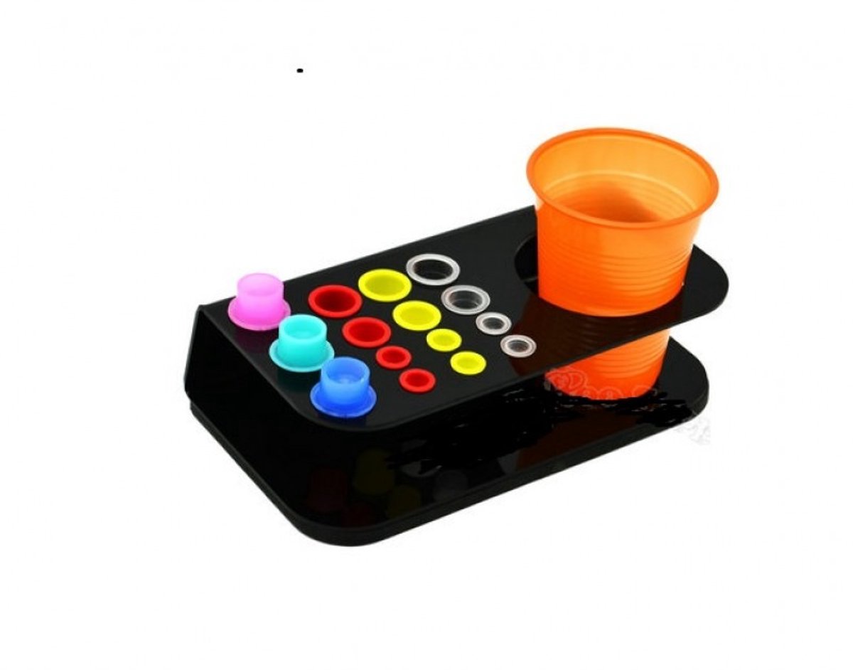 Super Handig Tattoo inkt cup houder voor tattoo inkt PMU Inkt stick en poke tattoo