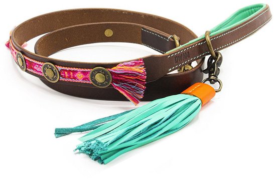 Dwam Looplijn Boho Rosa S Bruin&Roze 135x1.7 cm