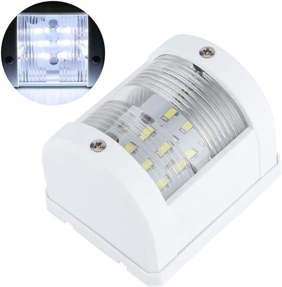 Feu De Navigation LED Akozon - 5W, IP66, 135°, 12V/24V, Pour Bateau Jusqu'à 12M, Mât D'Ancrage