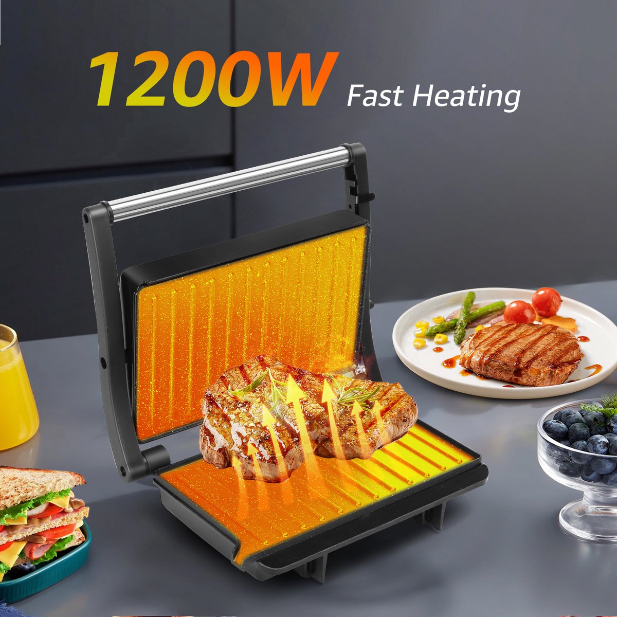Aigostar York Pro - Contactgrill thumbnail 4