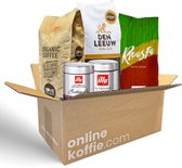Proefpakket Koffiebonen - Koffieproeverij - 5 Smaken - Illy Intenso & Illy Guatamala - Den Leeuw Koffie - Roasta Coffee - LOVE Organic Beans - Koffiecadeau - Verse koffiebonen