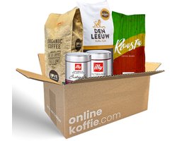 Proefpakket Koffiebonen - Koffieproeverij - 5 Smaken - Illy Intenso & Illy Guatamala - Den Leeuw Koffie - Roasta Coffee - LOVE Organic Beans - Koffiecadeau - Verse koffiebonen Proefpakket Koffiebonen - Koffieproeverij - 5 Smaken - Illy Intenso & Illy Guatamala - Den Leeuw Koffie - Roasta Coffee - LOVE Organic Beans - Koffiecadeau - Verse koffiebonen