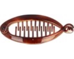 Haarspeld Bananenklem Klein Gevlekt Bruin