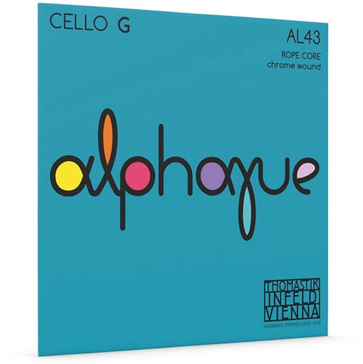 Thomastik Infeld THAL-43 cello string G-3 4/4 medium, rope core, chrome wound