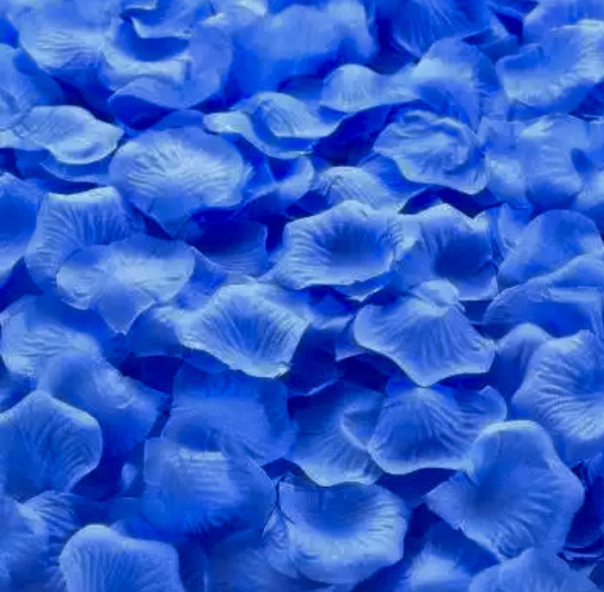 500 Rozenblaadjes-Blauw - Charme Bijoux
