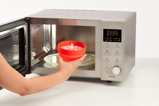 Lékué Mini Magnetron Popcorn Maker - Red — afbeelding 2